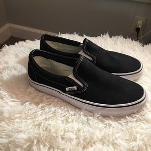Black vans ( women’s )